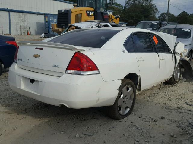 2G1WD58C281346294 - 2008 CHEVROLET IMPALA SUP 白色 照片 4
