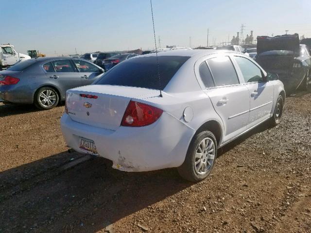 1G1AL55F477235050 - 2007 CHEVROLET COBALT LT WHITE photo 4