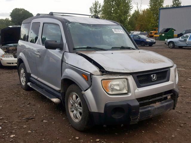 5J6YH287X6L014949 - 2006 HONDA ELEMENT EX SILVER photo 1