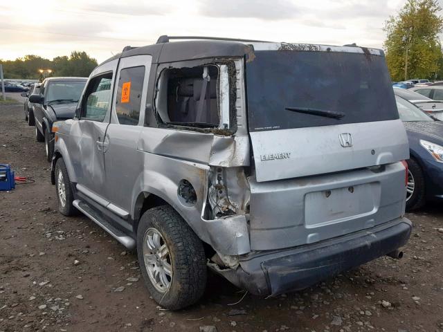 5J6YH287X6L014949 - 2006 HONDA ELEMENT EX SILVER photo 3