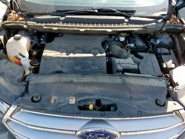 2FMPK3J88JBB53820 - 2018 FORD EDGE SEL BLUE photo 7