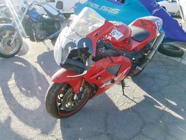 JH2SC45443M300230 - 2003 HONDA RVT1000 R RED photo 2