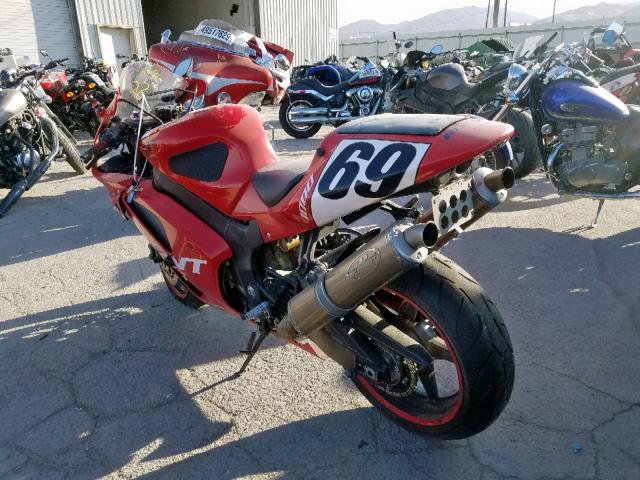 JH2SC45443M300230 - 2003 HONDA RVT1000 R RED photo 3