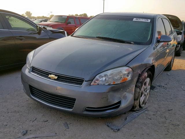 2G1WB58K179294329 - 2007 CHEVROLET IMPALA LS GRAY photo 2