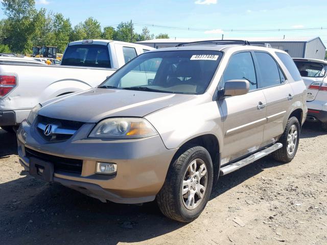 2HNYD18864H509495 - 2004 ACURA MDX TOURIN BEIGE photo 2