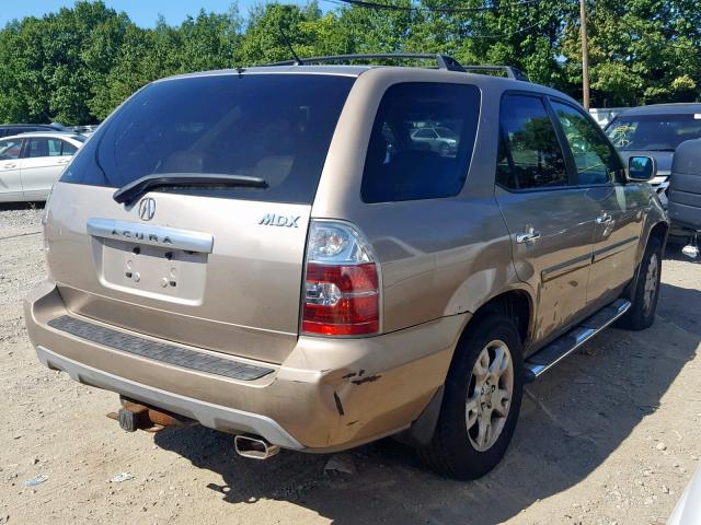 2HNYD18864H509495 - 2004 ACURA MDX TOURIN BEIGE photo 4