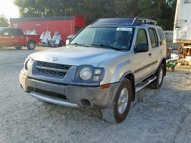 5N1ED28T33C633790 - 2003 NISSAN XTERRA XE GRAY photo 2