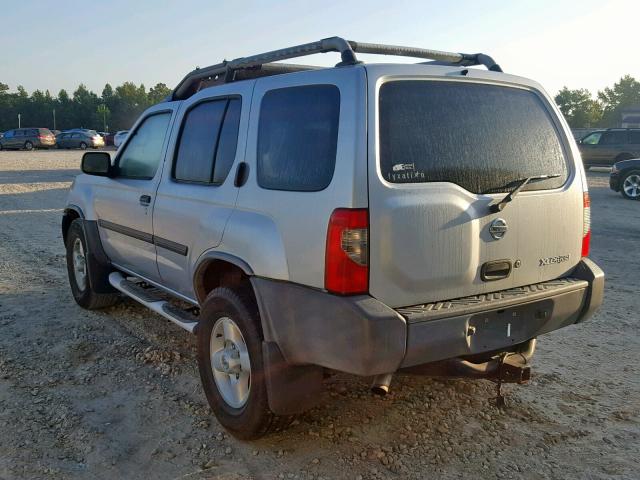 5N1ED28T33C633790 - 2003 NISSAN XTERRA XE GRAY photo 3