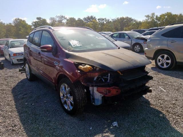 1FMCU0JX5EUA89234 - 2014 FORD ESCAPE TIT GRAY photo 1