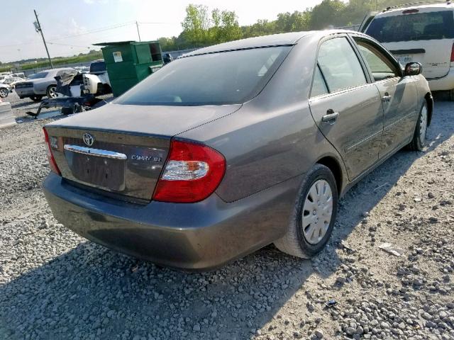 4T1BE30K83U774177 - 2003 TOYOTA CAMRY LE GRAY photo 4
