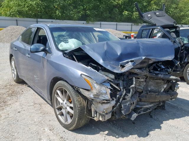 1N4AA5AP8CC837355 - 2012 NISSAN MAXIMA S BLUE photo 1