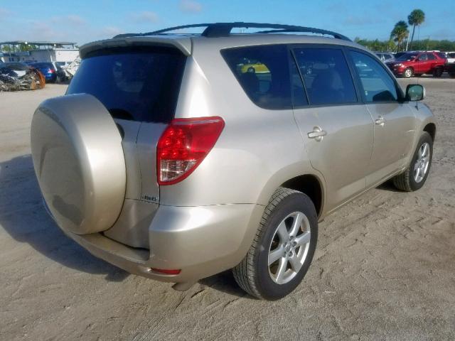 JTMBD31V886062831 - 2008 TOYOTA RAV4 LIMIT GOLD photo 4