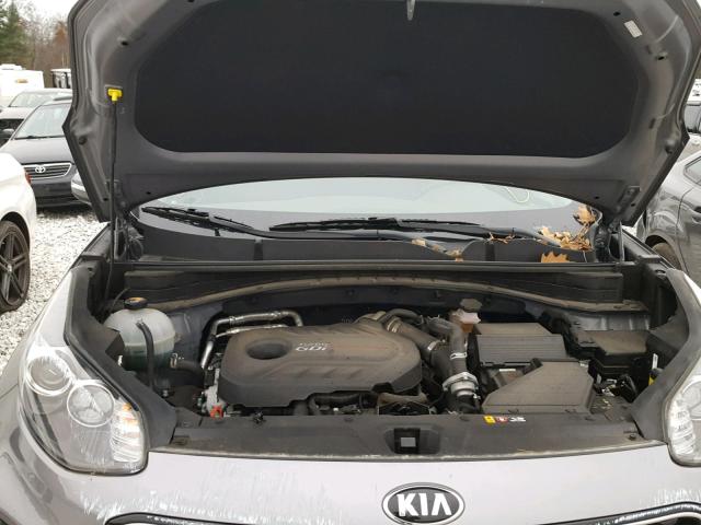 KNDPRCA61H7265831 - 2017 KIA SPORTAGE S GRAY photo 7