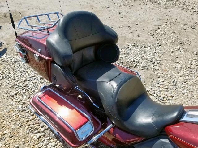 1HD1FC4168Y708191 - 2008 HARLEY-DAVIDSON FLHTCUI BURGUNDY photo 6