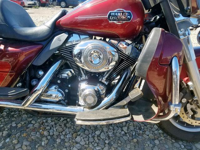 1HD1FC4168Y708191 - 2008 HARLEY-DAVIDSON FLHTCUI BURGUNDY photo 7