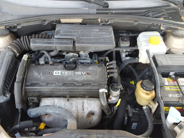 KL5JD56Z55K190603 - 2005 SUZUKI FORENZA S TAN photo 7