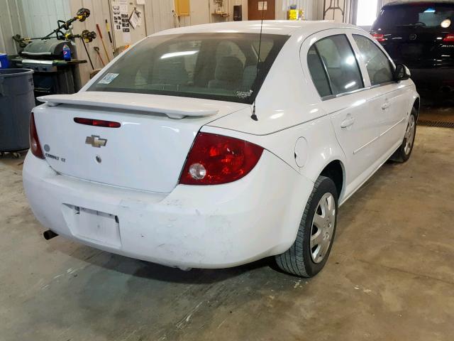 1G1AL55FX77149113 - 2007 CHEVROLET COBALT LT WHITE photo 4