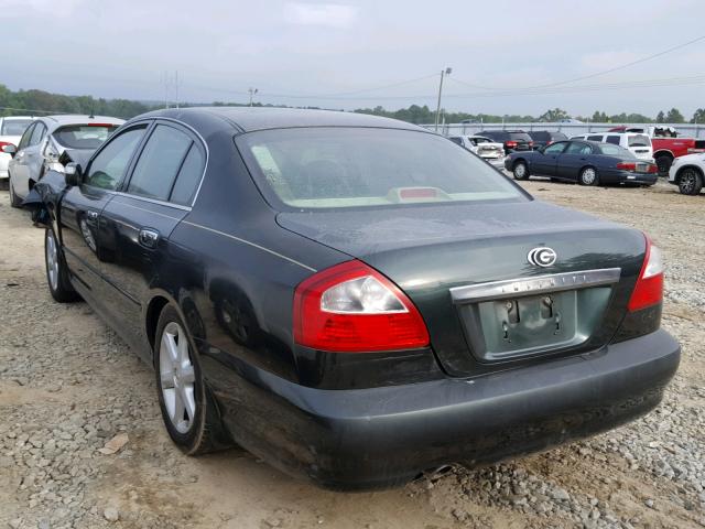 JNKBF01A52M002139 - 2002 INFINITI Q45 GREEN photo 3