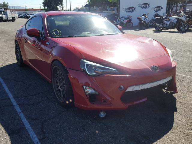 JF1ZNAA18D2719891 - 2013 TOYOTA SCION FR-S RED photo 1