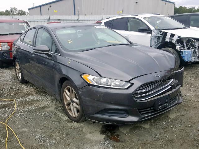 1FA6P0H7XF5112099 - 2015 FORD FUSION SE GRAY photo 1