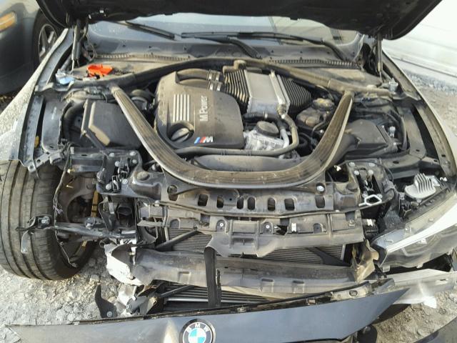 WBS4Z9C53JEA24487 - 2018 BMW M4 BLACK photo 7