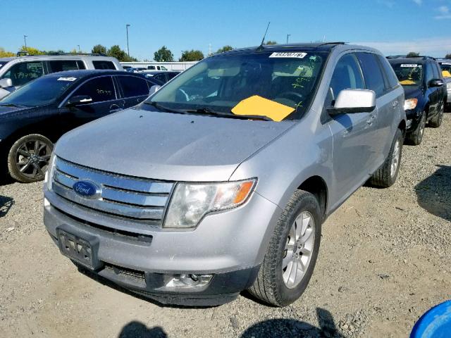 2FMDK38C19BA56032 - 2009 FORD EDGE SEL SILVER photo 2