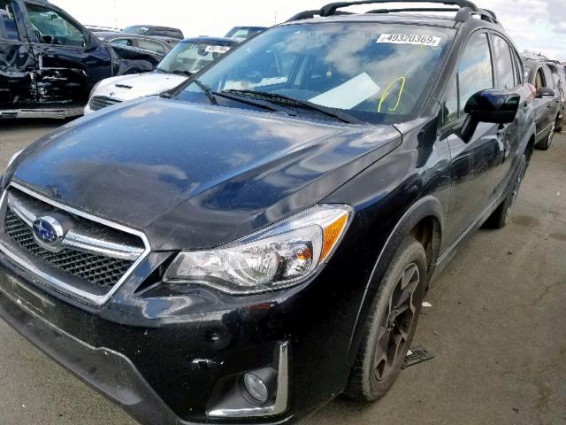 JF2GPADC7H8267669 - 2017 SUBARU CROSSTREK BLACK photo 2