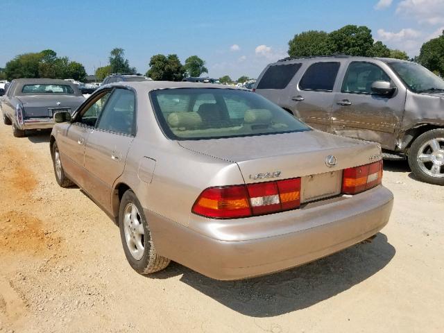 JT8BF22G2V0001377 - 1997 LEXUS ES 300 BEIGE photo 3