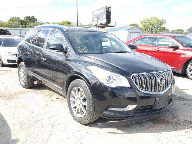 5GAKVBKD3GJ127854 - 2016 BUICK ENCLAVE BLACK photo 1