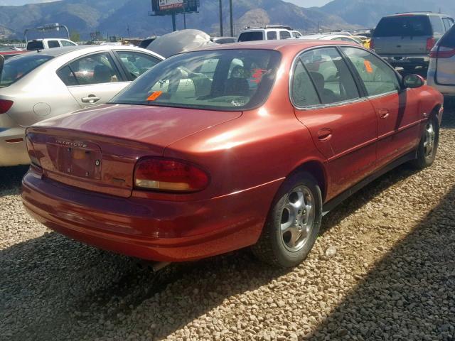 1G3WX52H4XF360059 - 1999 OLDSMOBILE INTRIGUE G RED photo 4