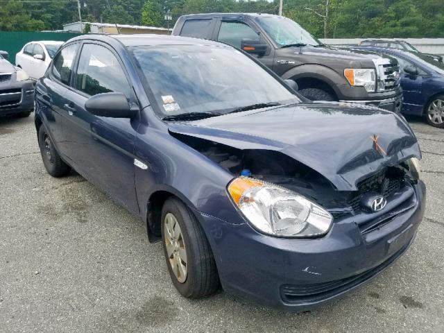 KMHCM36C89U124197 - 2009 HYUNDAI ACCENT GS GRAY photo 1