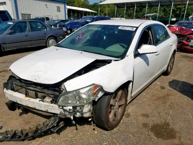 1G1ZF57539F248170 - 2009 CHEVROLET MALIBU HYB WHITE photo 2