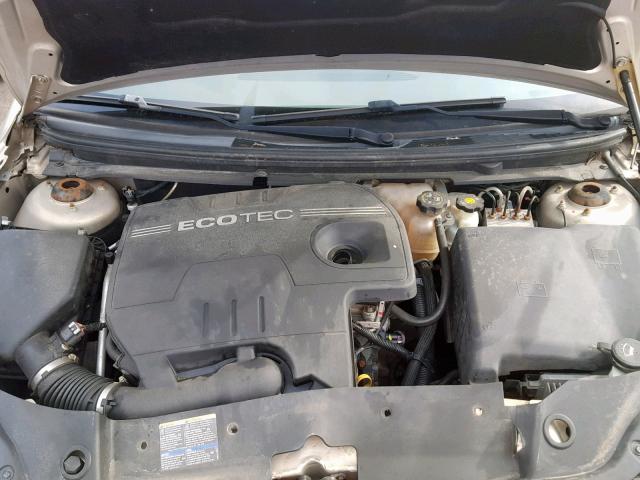 1G1ZH57B69F232481 - 2009 CHEVROLET MALIBU 1LT 金色 照片 7