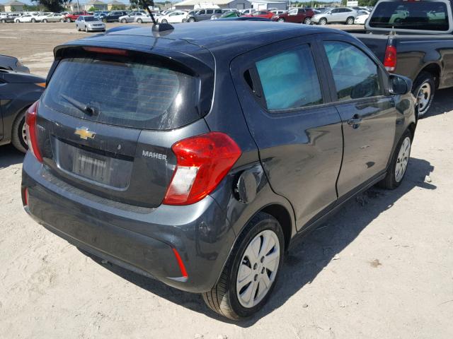 KL8CB6SA9HC741072 - 2017 CHEVROLET SPARK LS GRAY photo 4