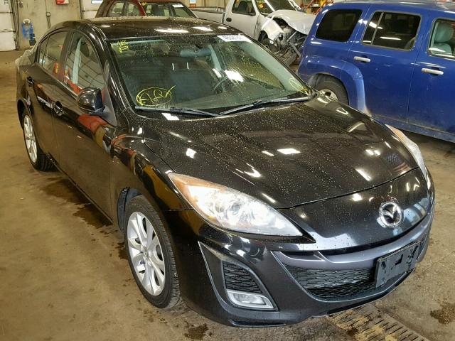 JM1BL1S54A1265241 - 2010 MAZDA 3 S BLACK photo 1