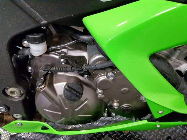 JKBZXJF10DA000708 - 2013 KAWASAKI ZX636 F GREEN photo 5