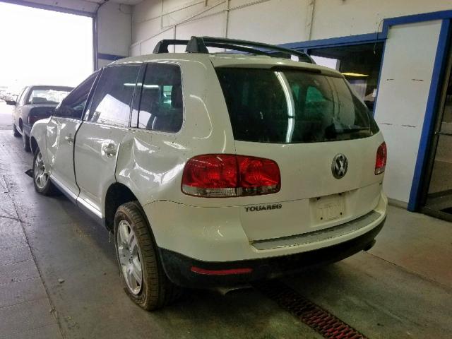 WVGCM77LX4D048741 - 2004 VOLKSWAGEN TOUAREG 4. WHITE photo 3