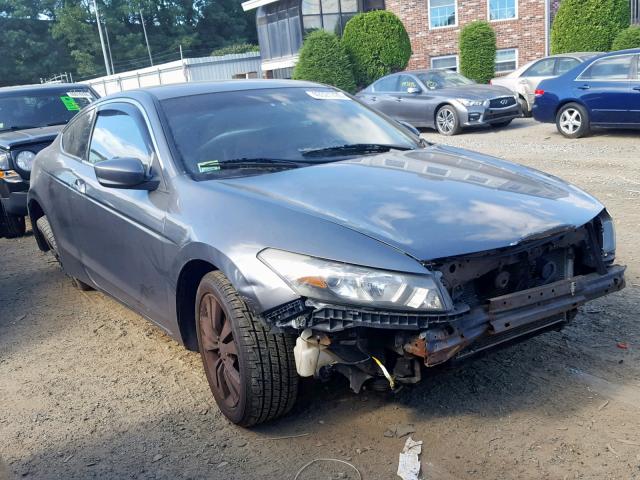 1HGCS12879A012414 - 2009 HONDA ACCORD EXL GRAY photo 1