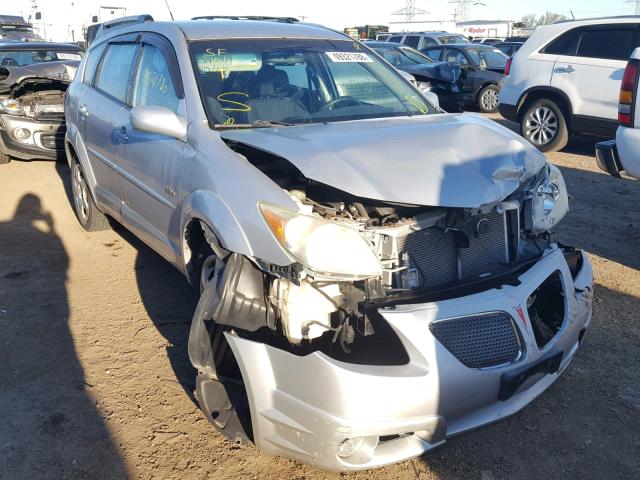 5Y2SL63815Z407123 - 2005 PONTIAC VIBE SILVER photo 1