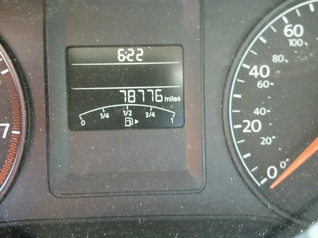 3VW2K7AJ5DM300250 - 2013 VOLKSWAGEN JETTA BASE 灰色 照片 8