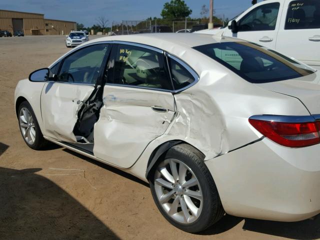 1G4PP5SK1D4150330 - 2013 BUICK VERANO BEIGE photo 9