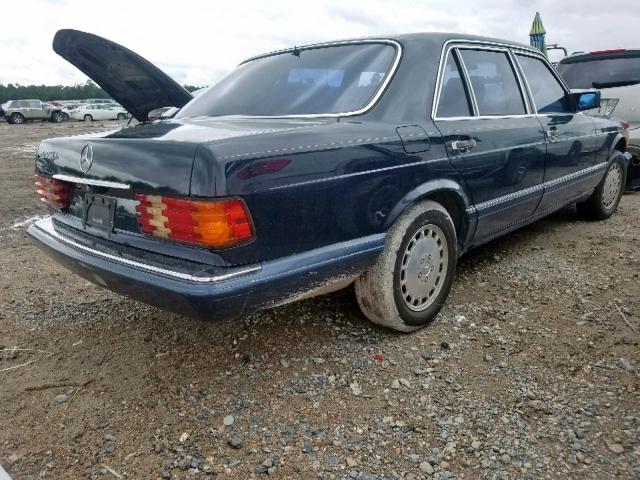 WDBCA35E6LA550218 - 1990 MERCEDES-BENZ 420 SEL BLUE photo 1