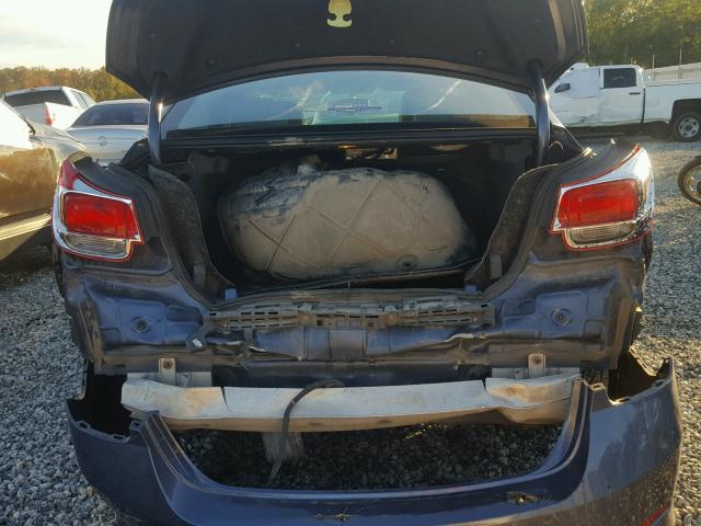 1G11C5SA3DF342598 - 2013 CHEVROLET MALIBU 1LT BLUE photo 9