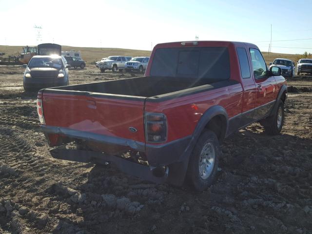 1FTZR15X4WPA34158 - 1998 FORD RANGER SUP RED photo 4