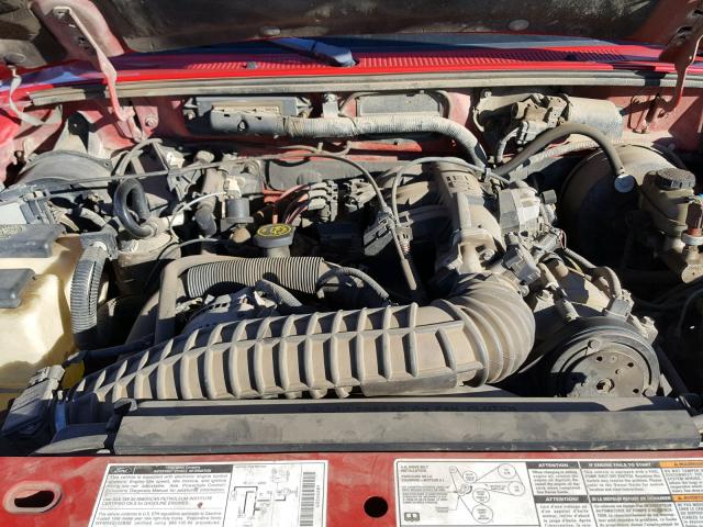 1FTZR15X4WPA34158 - 1998 FORD RANGER SUP RED photo 7