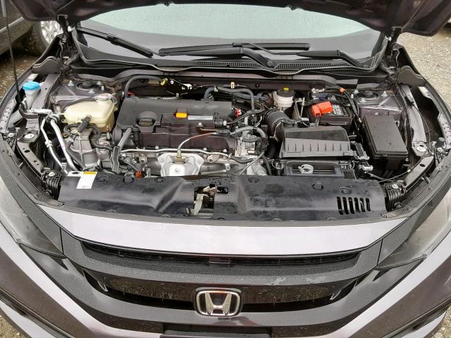 19XFC2E86KE011882 - 2019 HONDA CIVIC SPOR GRAY photo 7