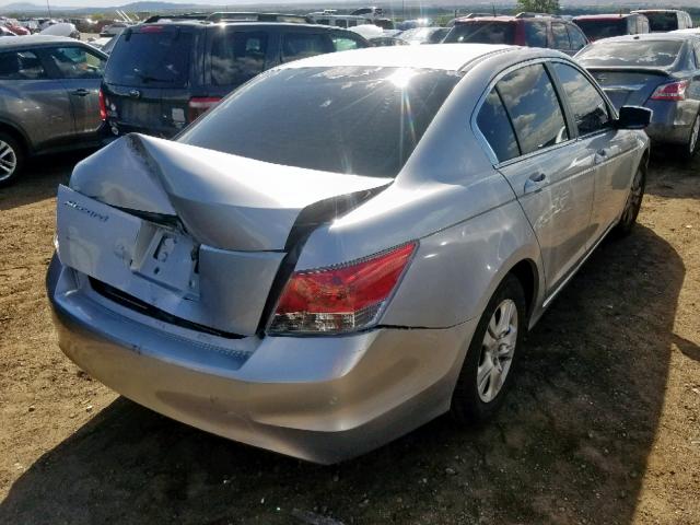 1HGCP26439A140308 - 2009 HONDA ACCORD LXP SILVER photo 4