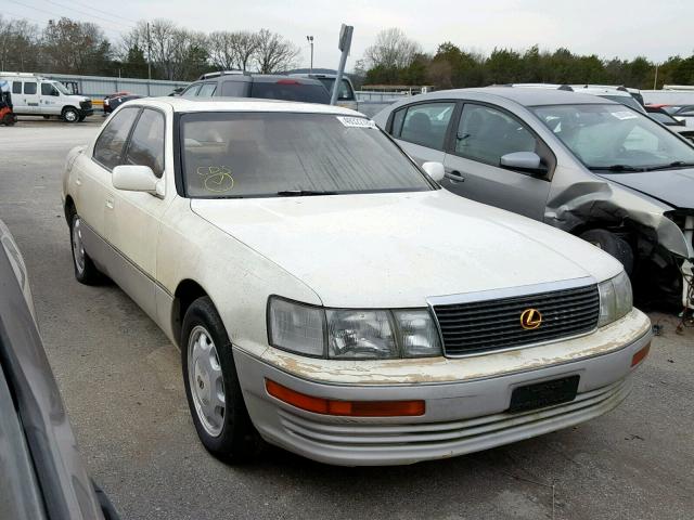 JT8UF11E3P0146207 - 1993 LEXUS LS 400 WHITE photo 1