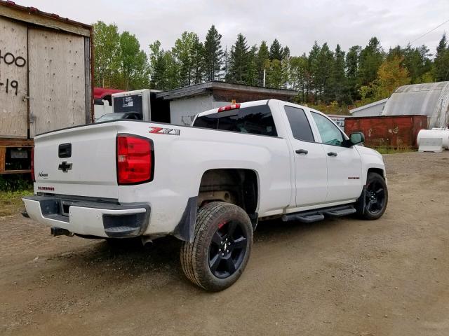 1GCVKREC0JZ251377 - 2018 CHEVROLET SILVERADO WHITE photo 4