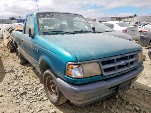 1FTCR10A1RUE65491 - 1994 FORD RANGER GREEN photo 1